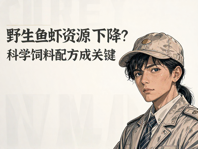 野生鱼虾资源下降？过度捕捞危害大，科学饲料配方成关键