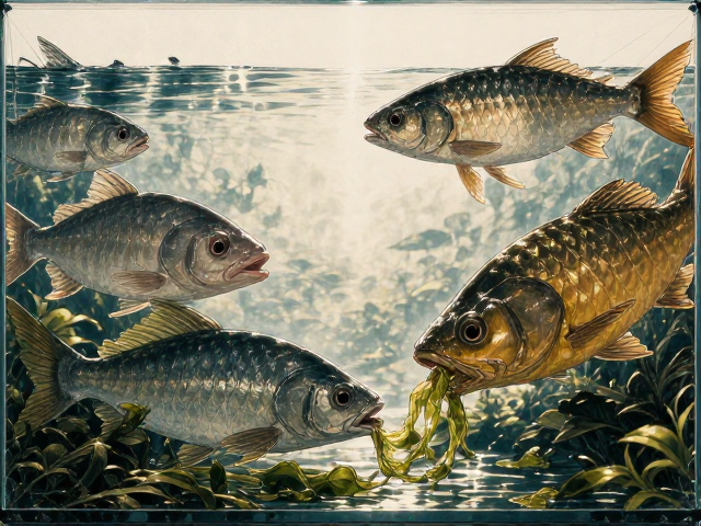 野生鱼虾减少?试试虚拟水族箱,模拟藻类啃食生态