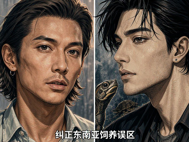 纠正东南亚龟饲养误区，白眼病预防治疗与品种特点全解析