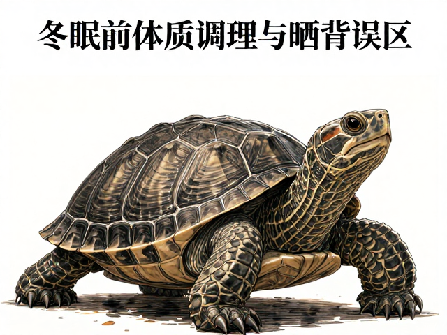 龟冬眠前体质调理与晒背误区,UVB灯设置指南