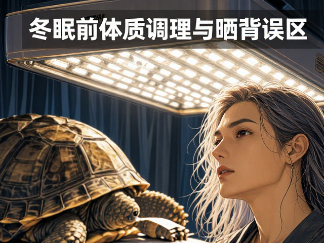 龟冬眠前体质调理与晒背误区,UVB灯设置指南