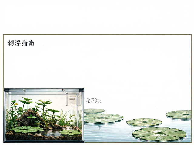 浮萍裸缸造景,如何精准控制湿度在60-70%?极简造景指南