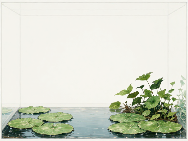 浮萍裸缸造景,如何精准控制湿度在60-70%?极简造景指南