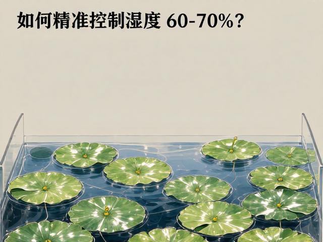 浮萍裸缸造景,如何精准控制湿度在60-70%?极简造景指南