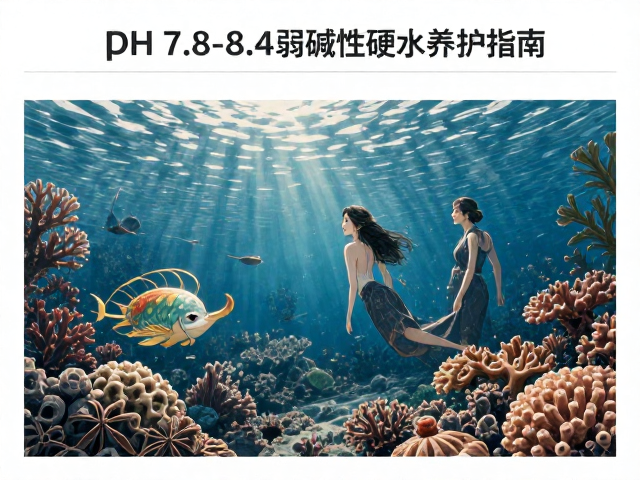 热带珊瑚礁海域水质解析，pH 7.8-8.4弱碱性硬水养护指南