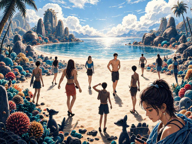 热带珊瑚礁海域空间大小与适宜盐度，打造高流量生态景观指南