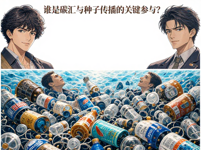 海洋塑料污染下,谁是碳汇与种子传播的关键参与者?
