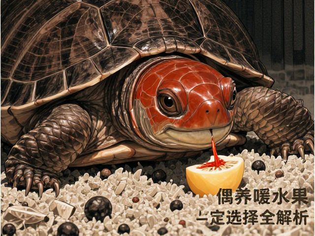 红面泥龟饲养指南,偶尔喂水果与底砂选择全解析