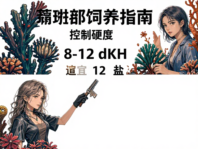 热带珊瑚礁饲养指南，控制硬度8-12 dKH与适宜盐度