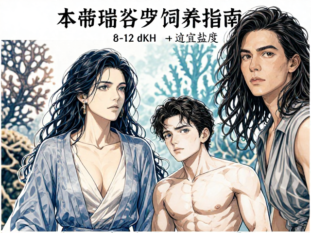 热带珊瑚礁饲养指南，控制硬度8-12 dKH与适宜盐度