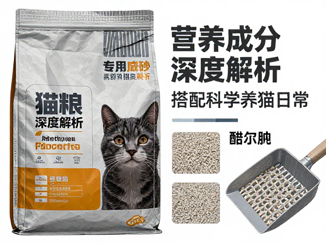 专用猫粮营养成分深度解析,搭配猫砂铲,打造科学养猫日常