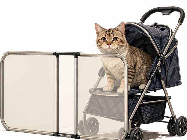 专用猫粮怎么选?搭配宠物门挡与推车,打造科学养宠生活