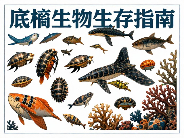 热带珊瑚礁中高水流区底栖生物生存指南,适应与栖息地解析