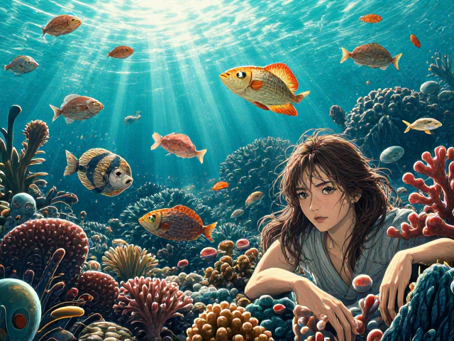 热带珊瑚礁中高水流区底栖生物生存指南，适应与栖息地解析