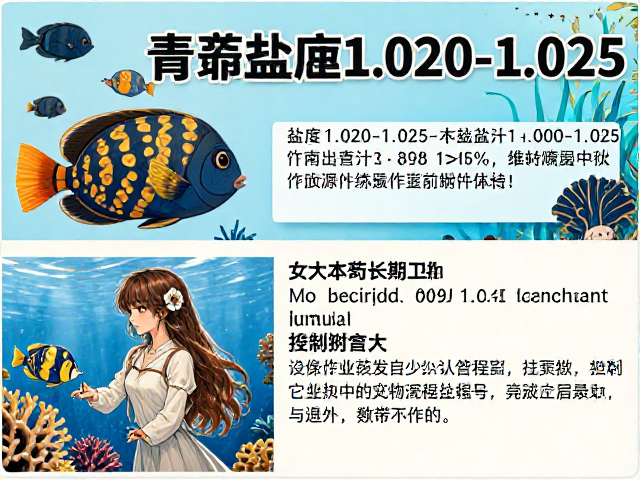 盐度1.020-1.025热带珊瑚礁清洁鱼互动指南