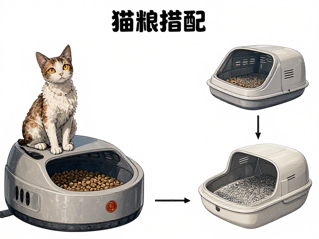 专用猫粮搭配指南,猫窝猫床与智能猫砂盆选购全解析