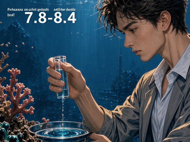 珊瑚礁养护，如何通过控制换水频率稳定pH值在7.8-8.4