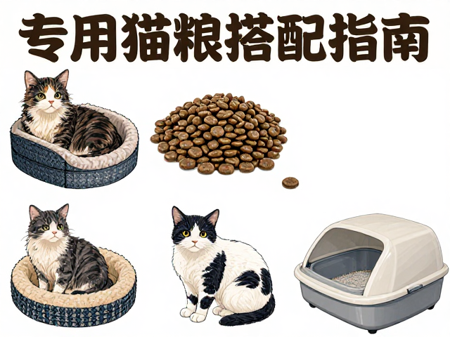 专用猫粮搭配指南，猫窝猫床与智能猫砂盆选购全解析