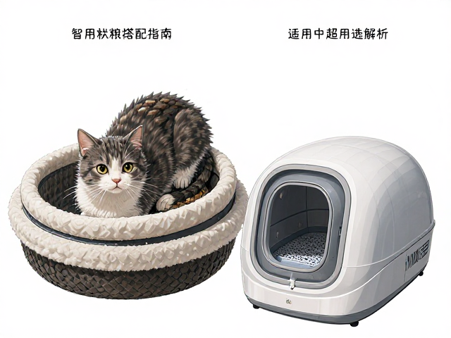 专用猫粮搭配指南，猫窝猫床与智能猫砂盆选购全解析
