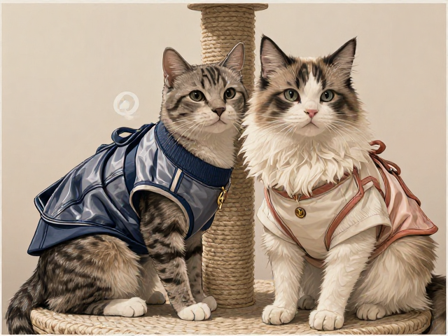 专用猫粮搭配耐磨剑麻猫爬架,夏季猫衣服选购指南