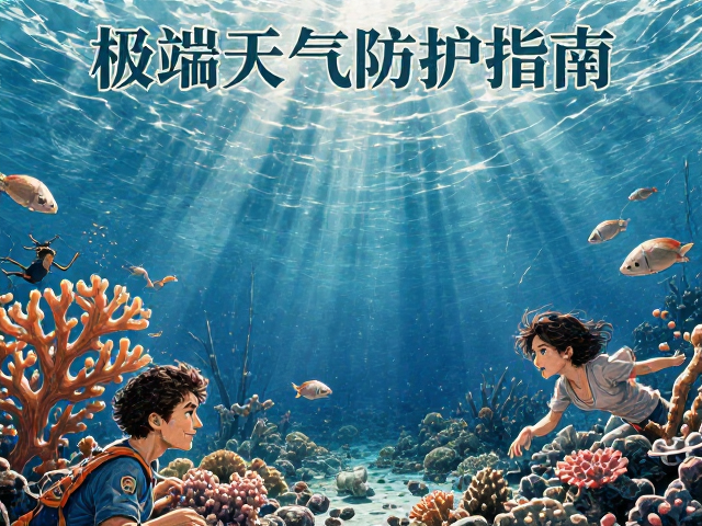 热带珊瑚礁海域极端天气防护指南，喜静怕惊下的生存法则