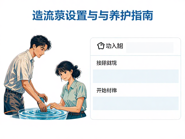 热带珊瑚礁换季水质稳定，造流泵设置与养护指南