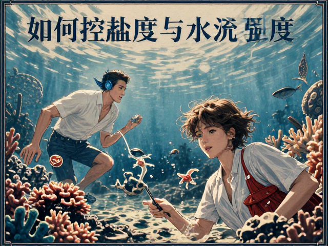 热带珊瑚礁海域养殖指南，如何控制盐度与水流强度