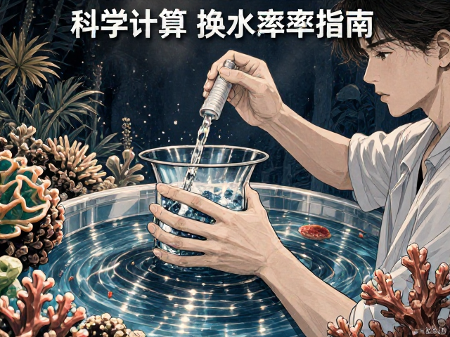 热带珊瑚礁夜间活动，科学计算换水频率指南