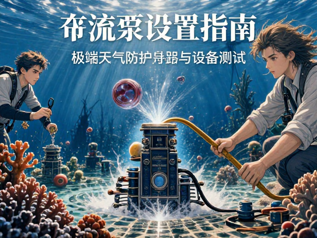 热带珊瑚礁海域造流泵设置指南，极端天气防护与设备调试