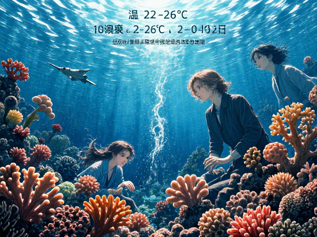 水温22-26℃珊瑚礁造流泵设置技巧，模拟自然水流，让珊瑚更鲜艳
