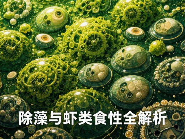 绿斑藻怎么除？虾能咬碎贝壳甲壳吗？除藻与虾类食性全解析