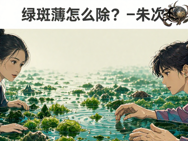 绿斑藻怎么除？虾钳夹活饵防咬碎甲壳，高效清洁技巧分享