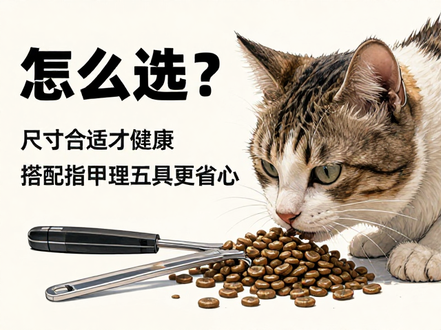 专用猫粮怎么选?尺寸合适才健康,搭配指甲护理工具更省心