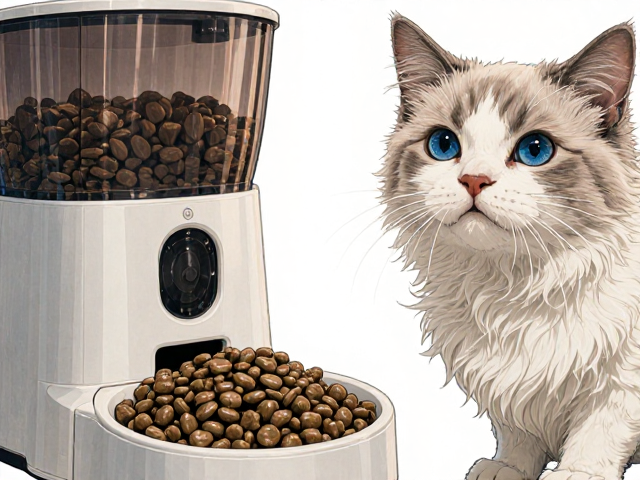 渴望爱肯拿猫粮怎么用？搭配自动喂食器喂养指南