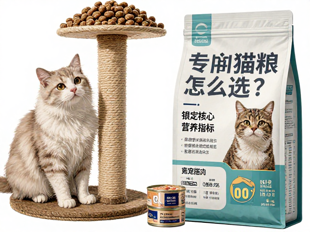 专用猫粮怎么选？搭配猫抓柱与零食罐头，打造科学养宠日常