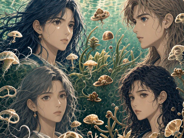 浮游生物与贝壳甲壳，藻类生长环境的秘密联系