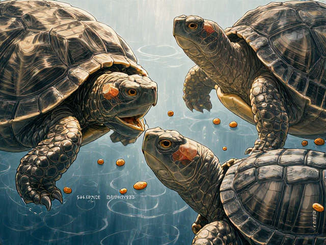 龟粮能咬碎贝壳吗？pH值影响食欲？直接投入水中喂食全解析
