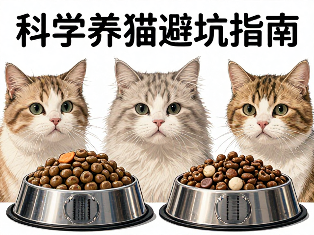 专用猫粮搭配不锈钢碗与针梳排梳,科学养猫避坑指南