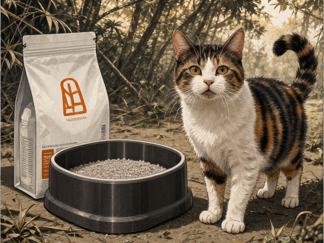 户外露营必备,专用猫粮与防猫砂碗,让毛孩子安心撒野