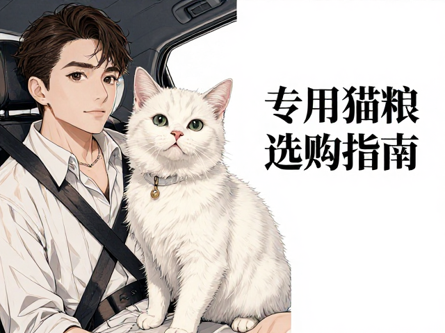 专用猫粮与处方粮选购指南,车载安全带保障爱宠出行安全