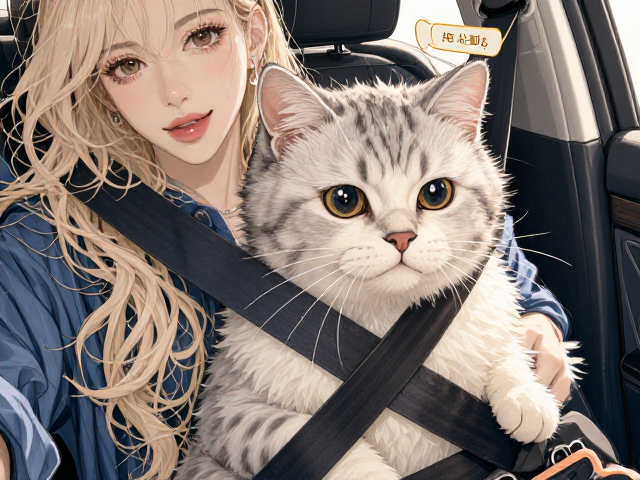 专用猫粮与处方粮选购指南,车载安全带保障爱宠出行安全