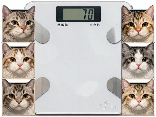 专用猫粮适口性测试,电子体重秤监测下的猫咪饮食健康指南
