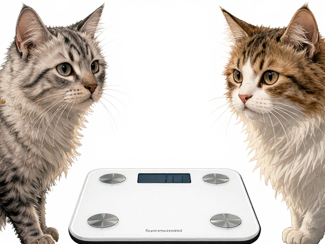 专用猫粮适口性测试,电子体重秤监测下的猫咪饮食健康指南