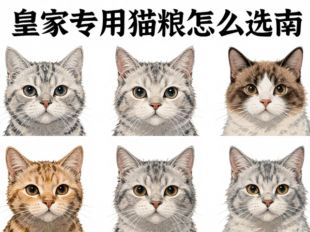 皇家专用猫粮怎么选？每周换猫砂，科学喂养指南