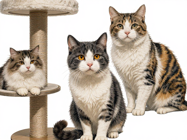 专用猫粮怎么选?搭配猫爬架猫树与除臭喷雾,打造清新养猫生活