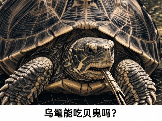乌龟能吃贝壳吗？夜间隐蔽进食减少压力