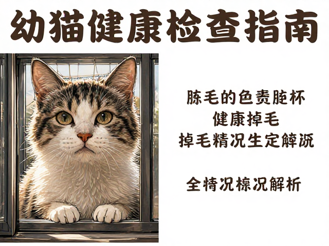 幼猫健康检查指南，封窗重要性及掉毛情况全解析
