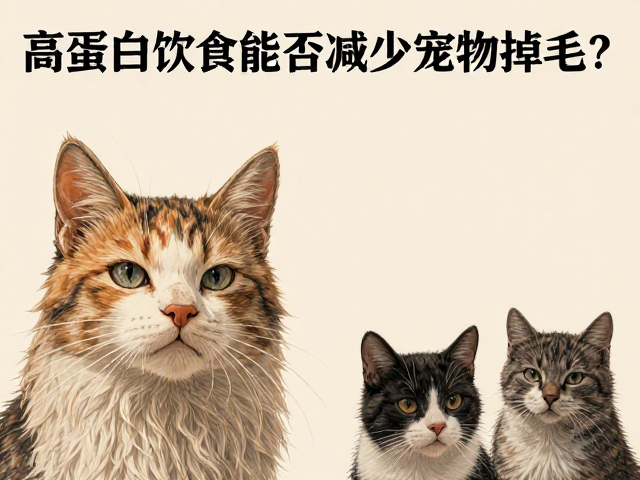 动物保护协会建议,高蛋白饮食能否减少宠物掉毛?