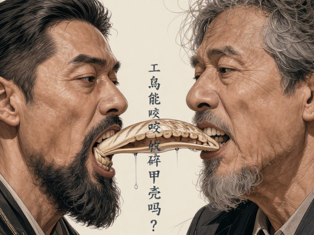 乌龟能咬碎贝壳甲壳吗？人工饲料致齿磨损，老年期需减蛋白
