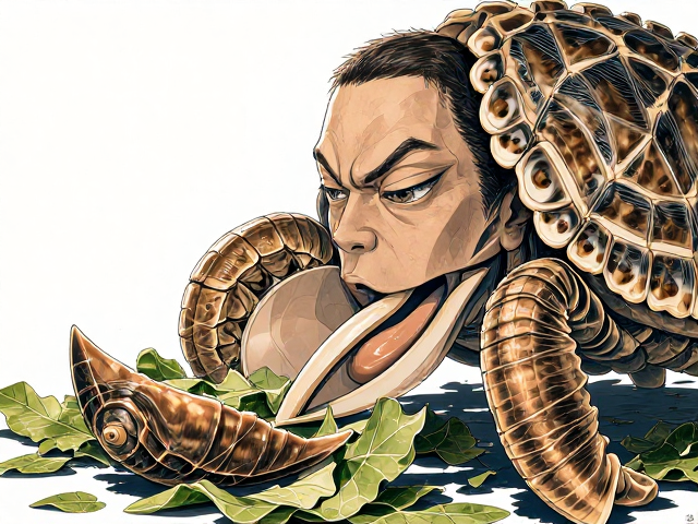 乌龟能咬碎贝壳甲壳吗？成体维持稳定摄入需搭配蔬菜叶片